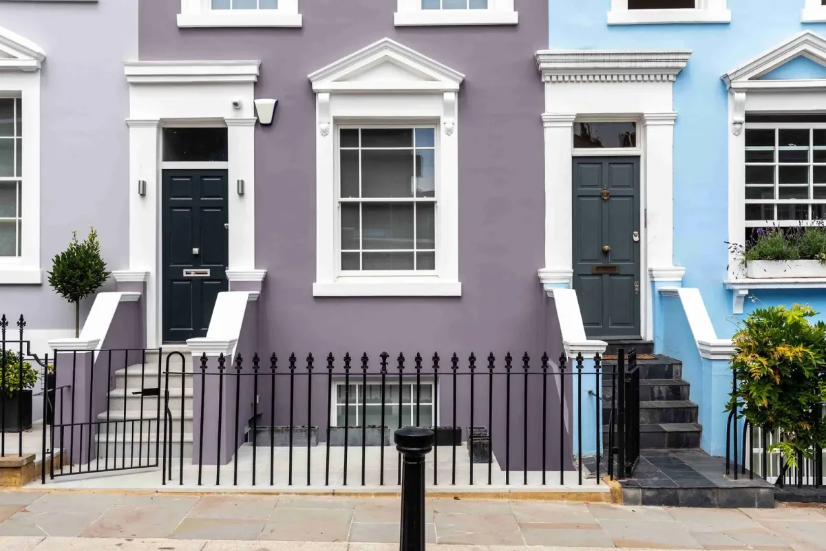 Traditional residential property exterior