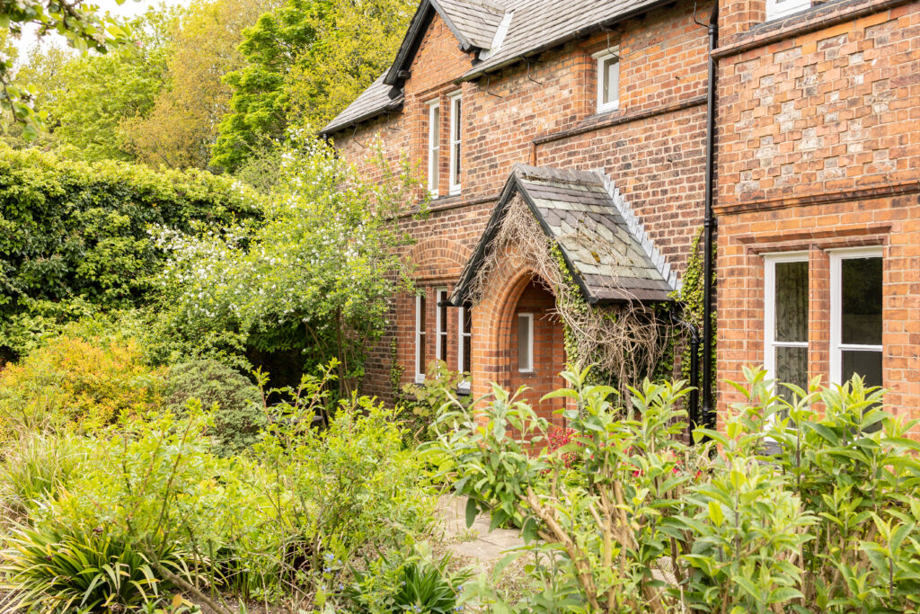 Photo of an old English country house